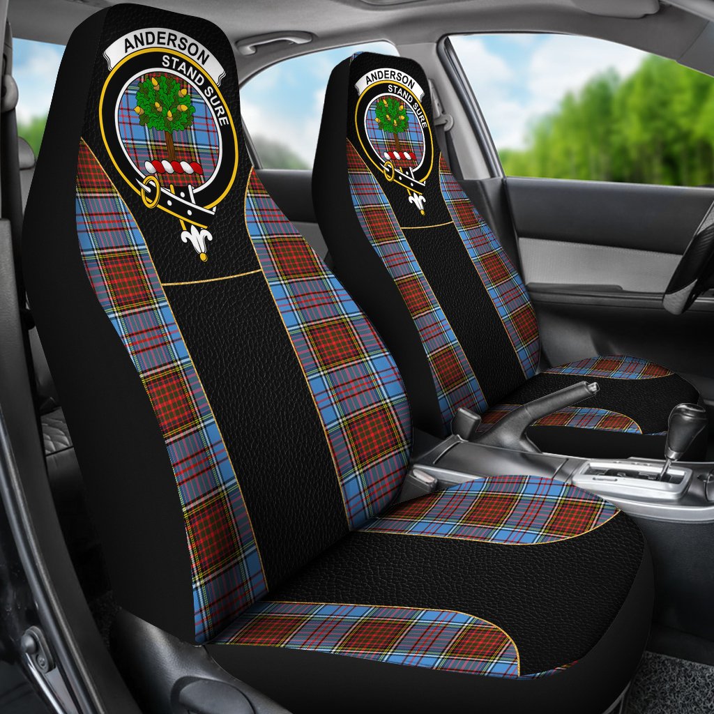 Anderson Tartan Crest Car seat cover