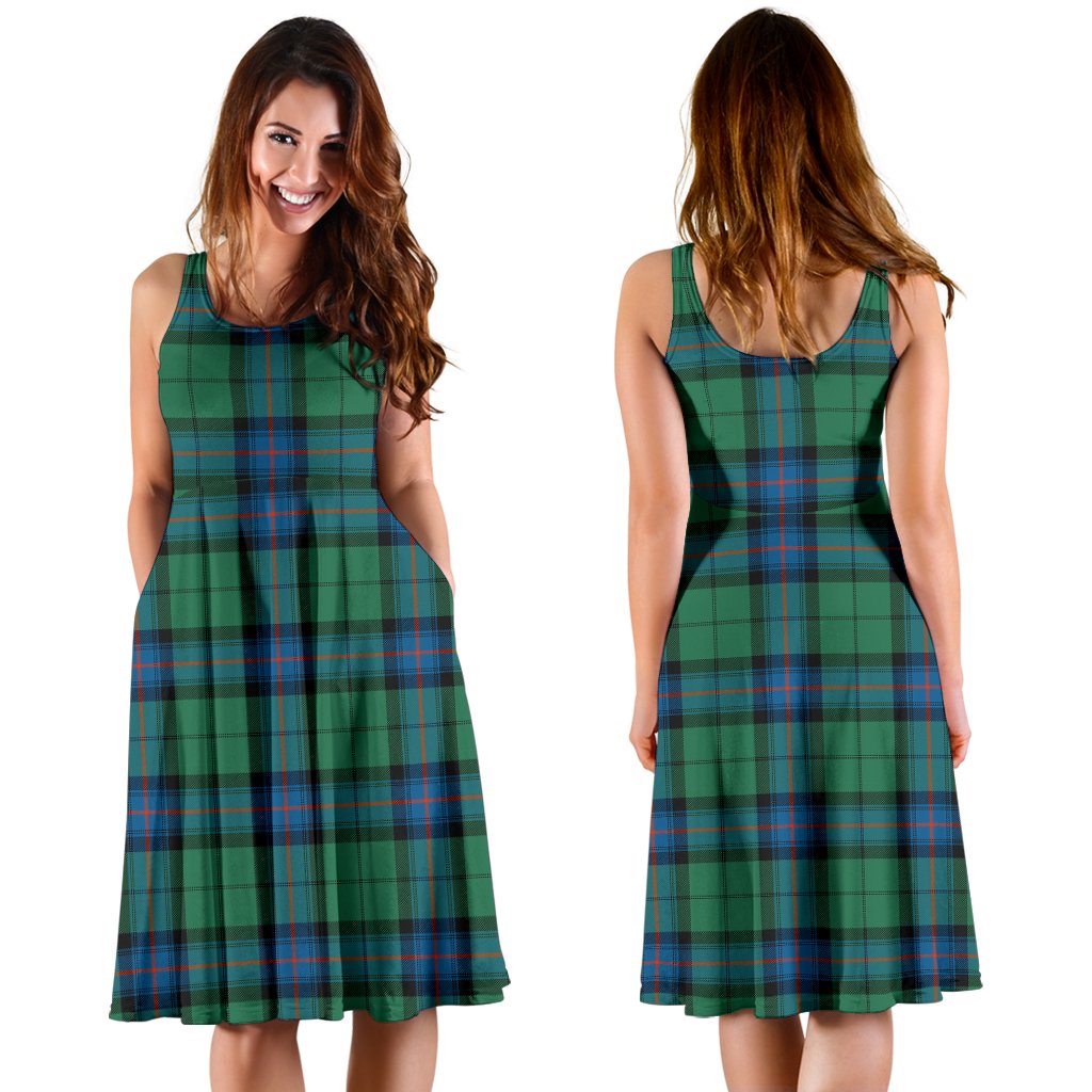 Armstrong Ancient Tartan Midi Dress