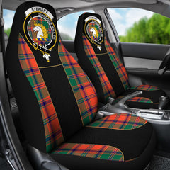 Stewart (Of Appin) Family Tartan Crest Car Seat Cover