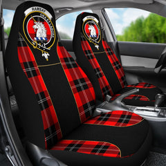 Ramsay Modern Tartan Crest Car seat cover
