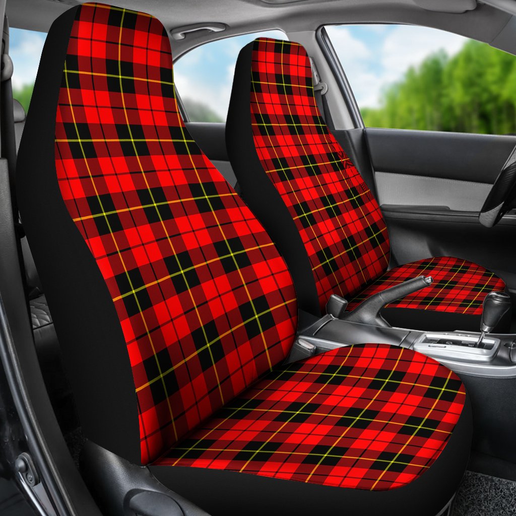 Wallace Hunting - Red Tartan Car Seat Cover