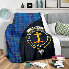 Mercer Modern Family Tartan Crest Blanket - 3 Sizes