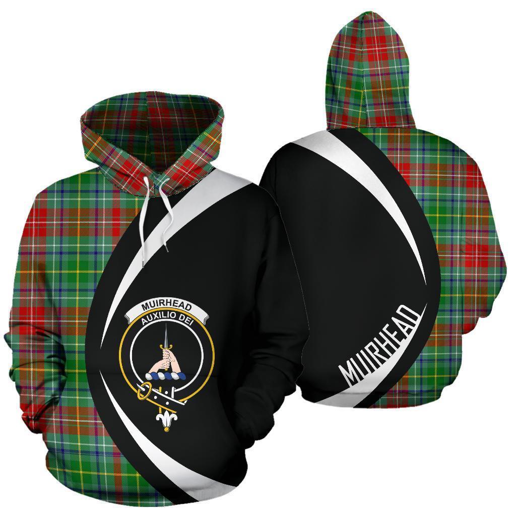 Muirhead Tartan Crest Hoodie - Circle Style