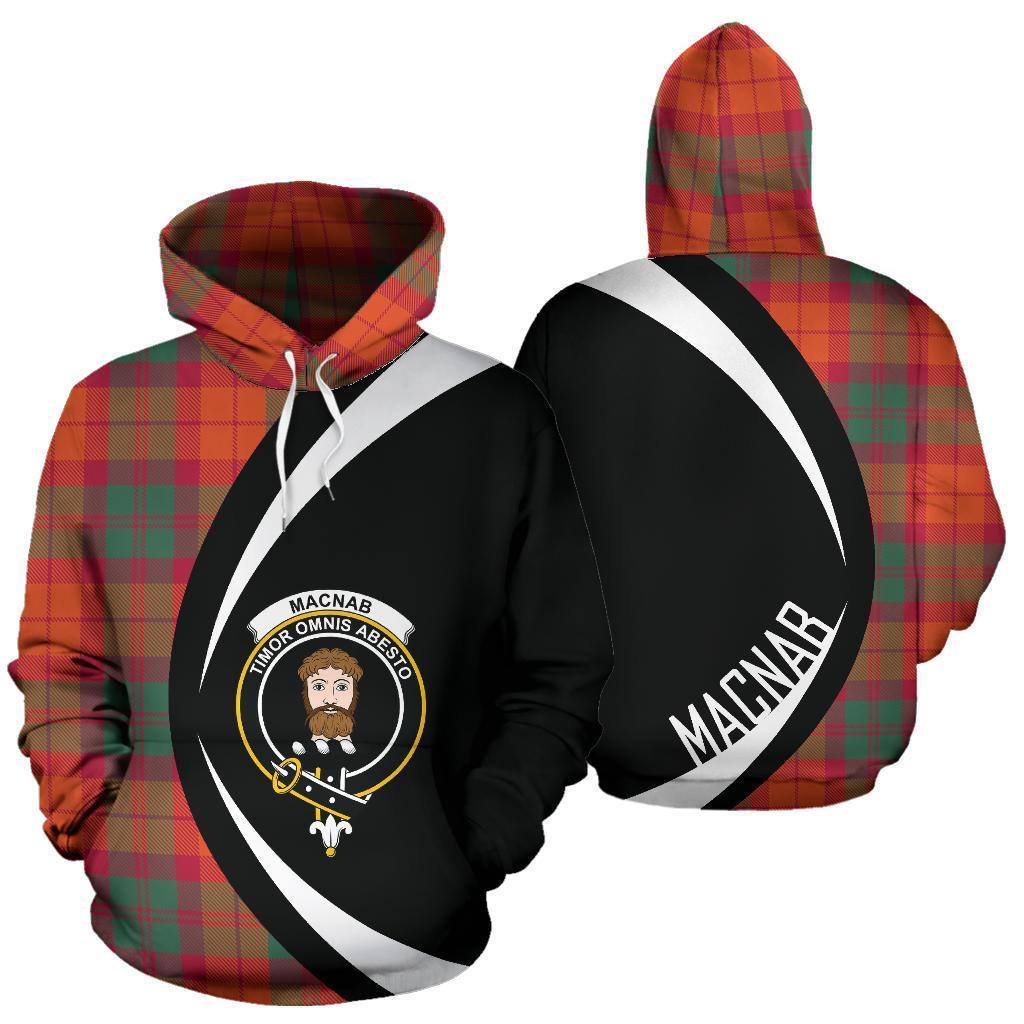 MacNab Ancient Tartan Crest Hoodie - Circle Style