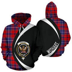 Wishart Dress Tartan Crest Hoodie - Circle Style