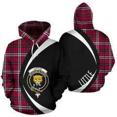 Little Tartan Crest Hoodie - Circle Style