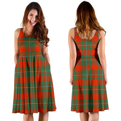 MacGregor Ancient Tartan Midi Dress