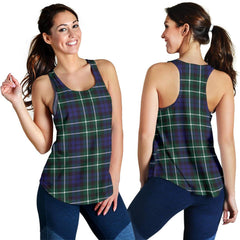 Graham of Montrose Modern Tartan Women Racerback Tank Top