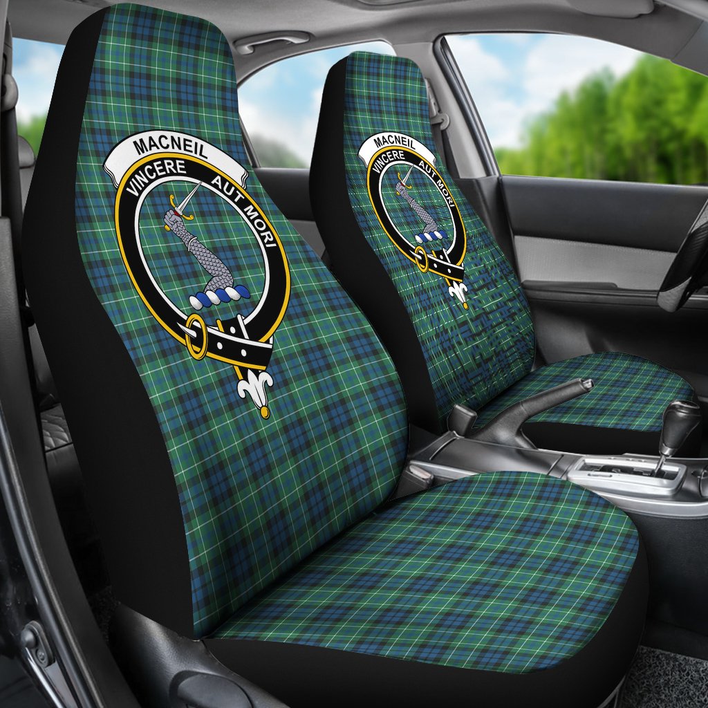 Macneil Of Colonsay Family Tartan Crest Car seat cover
