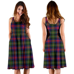 Logan Modern Tartan Midi Dress