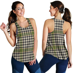 Burns Check Tartan Women Racerback Tank Top