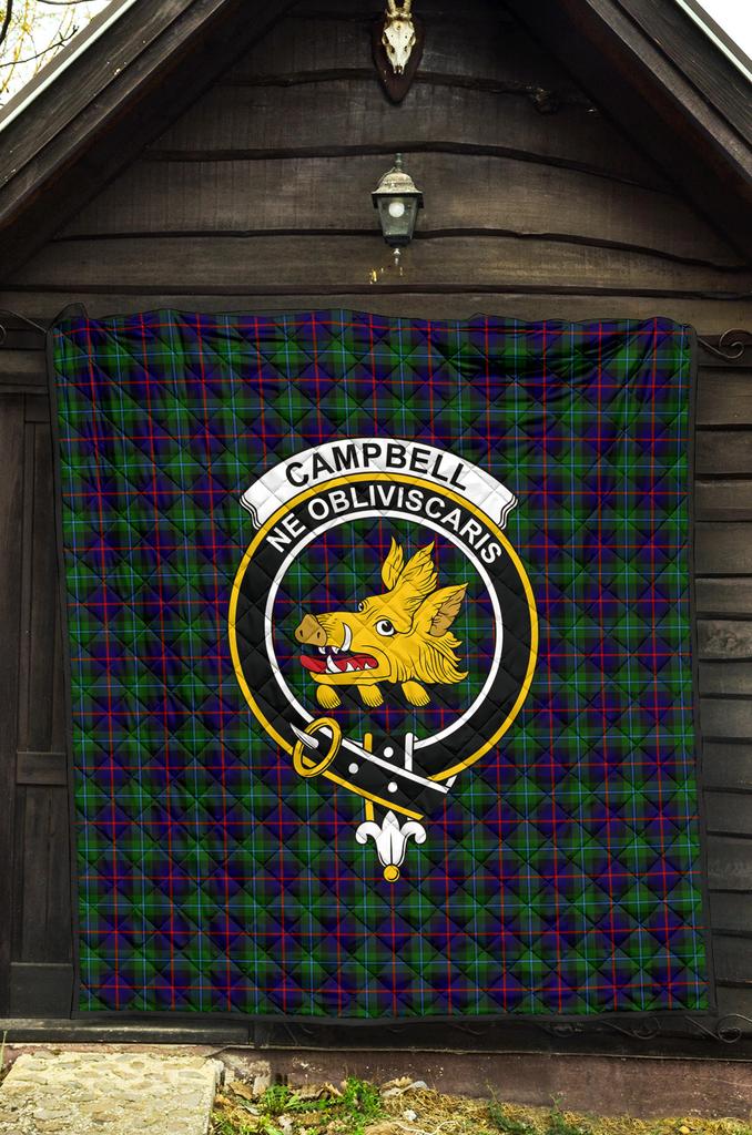 Campbell of Cawdor Family Modern Tartan Quilt