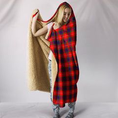 Fraser Modern Tartan Hooded Blanket
