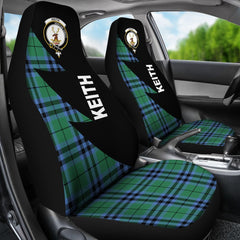 Keith Tartan Crest Car Seat Cover
