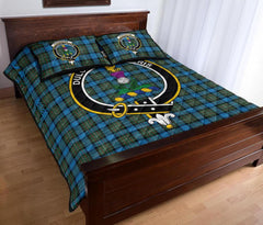 Fergusson Ancient Tartan Crest Quilt Bed Set