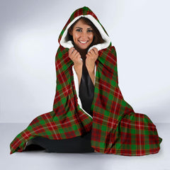 Ainslie Family Tartan Crest Hooded Blanket