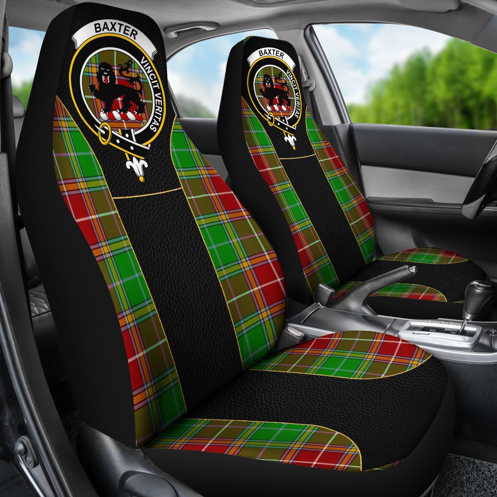 Baxter Tartan Crest Special Style Car Seat Cover