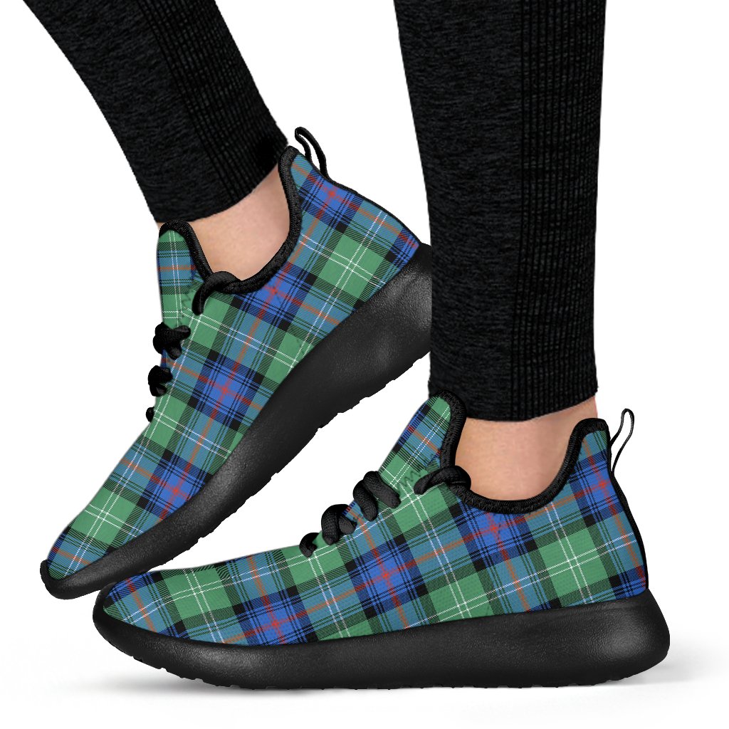 Sutherland Old Ancient Tartan Mesh Knit Sneakers
