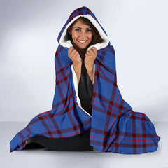 Elliot Tartan Crest Hooded Blanket