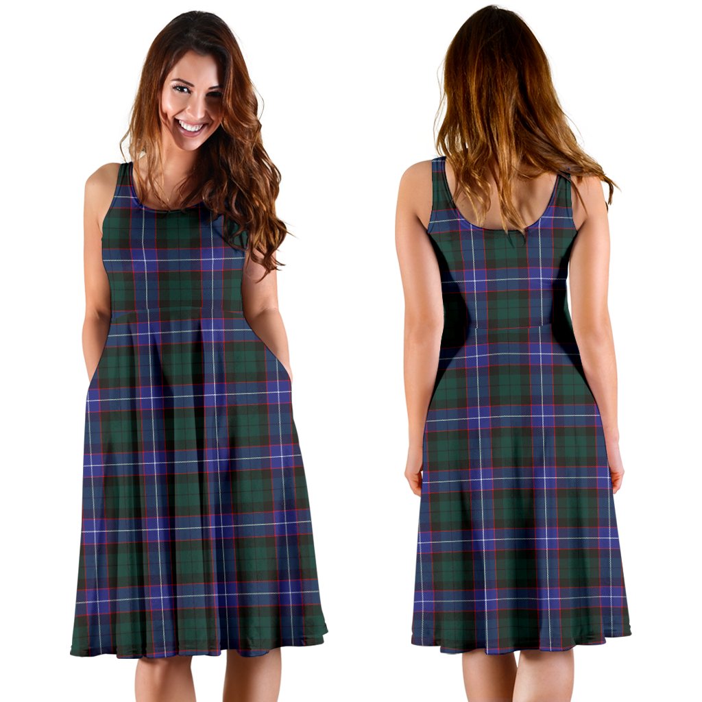 Hunter Modern Tartan Midi Dress