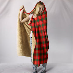 MacPhee Modern Tartan Hooded Blanket