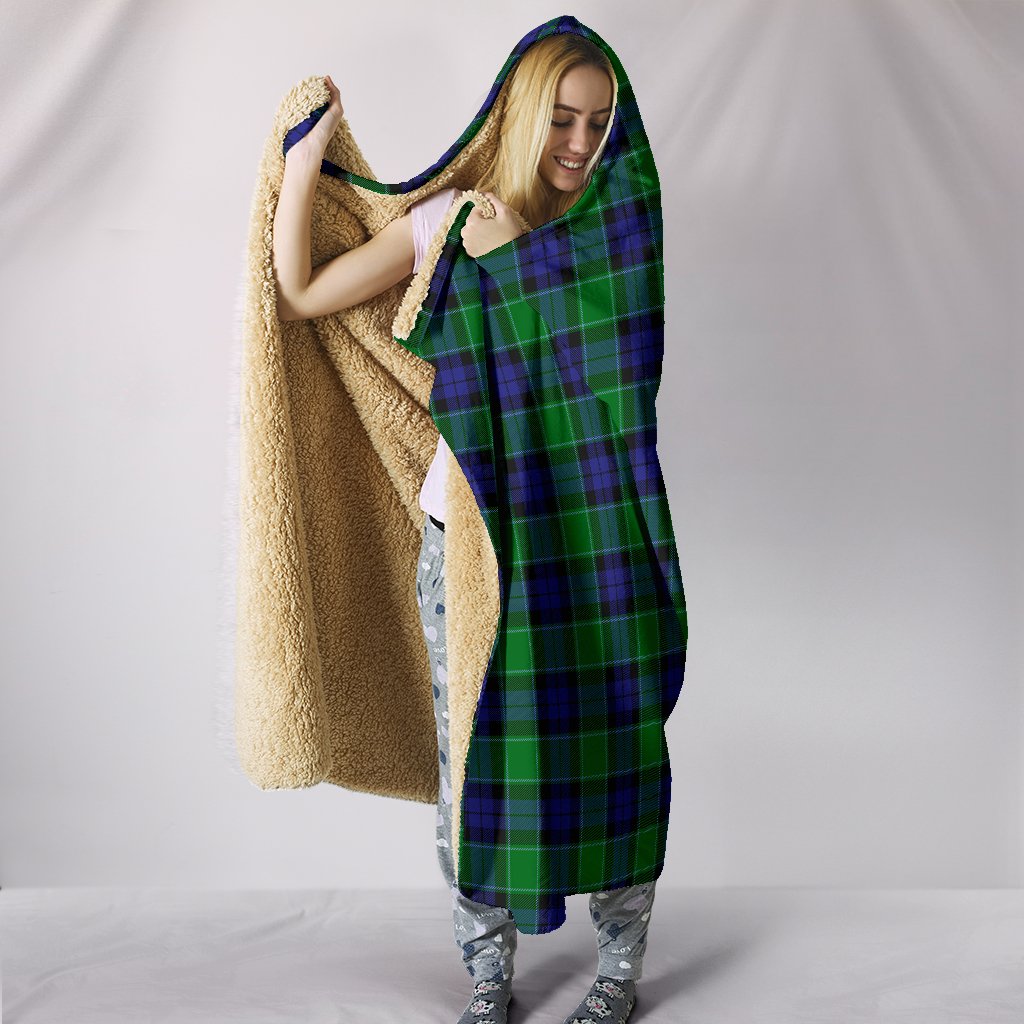 Graham of Menteith Modern Tartan Hooded Blanket