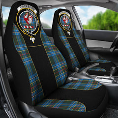 Cockburn Tartan Crest Special Style Car Seat Cover