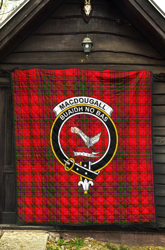 Macdougall Family Modern Tartan Quilt