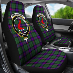 Armstrong Tartan Crest Car seat cover