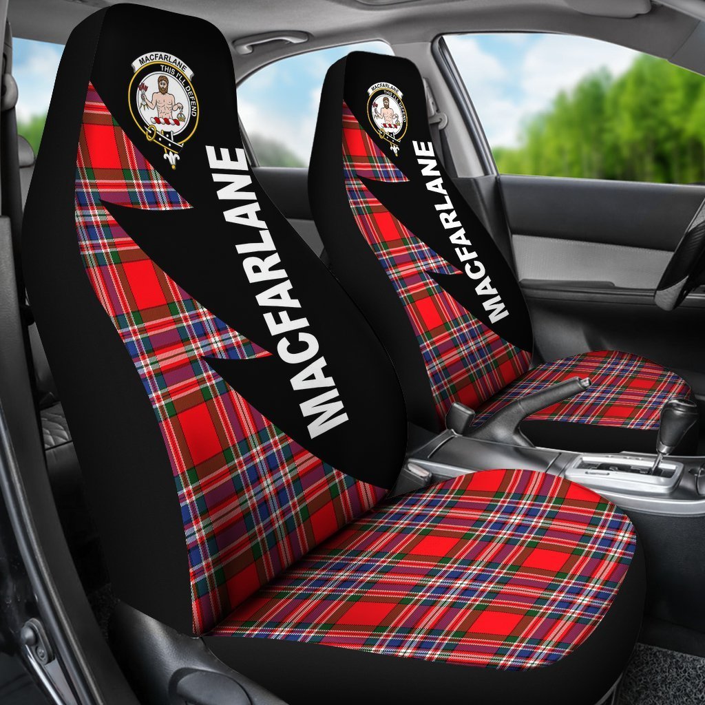 MacFarlane Tartan Crest Car seat cover