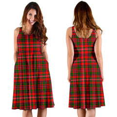 MacKinnon Modern Tartan Midi Dress