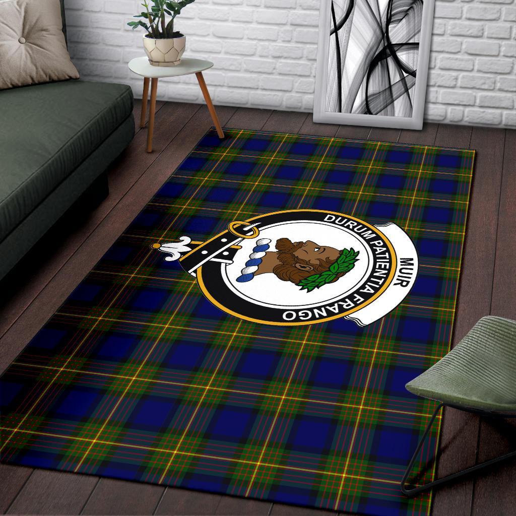 Muir Tartan Crest Area Rug