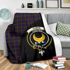 Durie Tartan Crest Blanket Wave Style