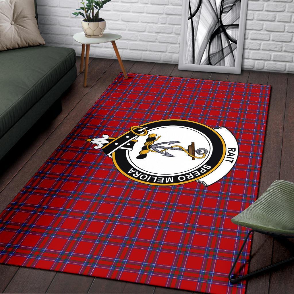 Rait Tartan Crest Area Rug