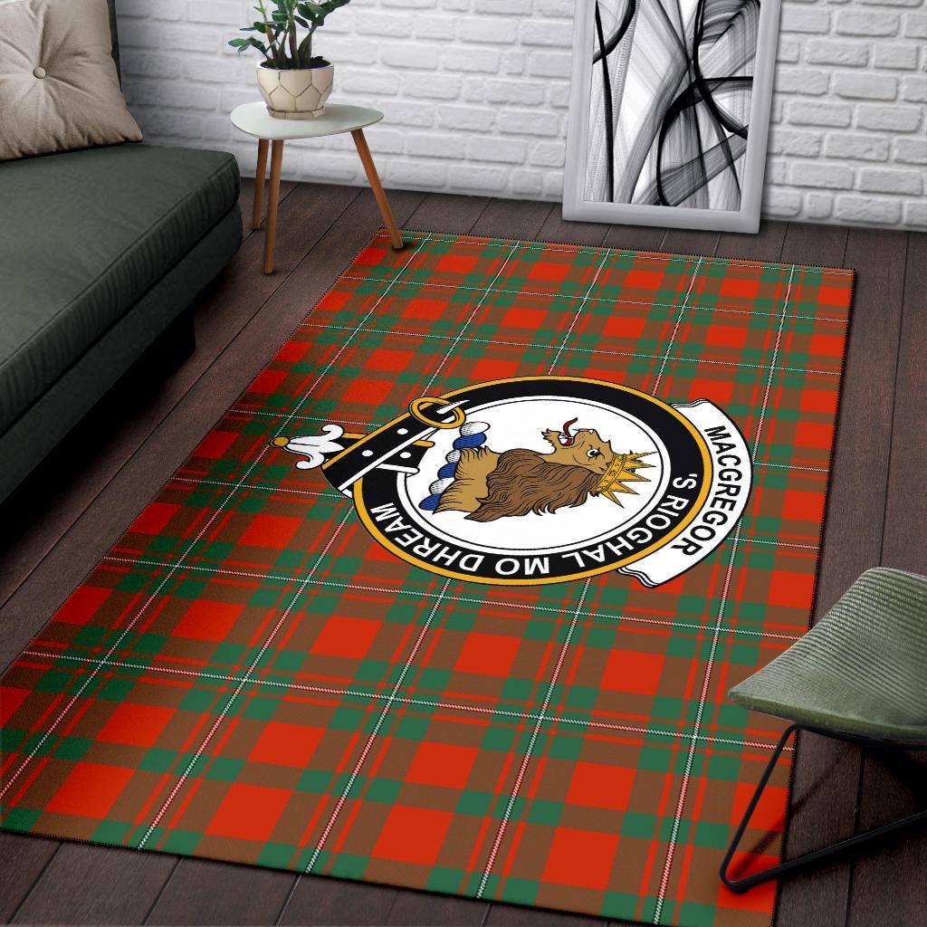 Macgregor Tartan Crest Area Rug