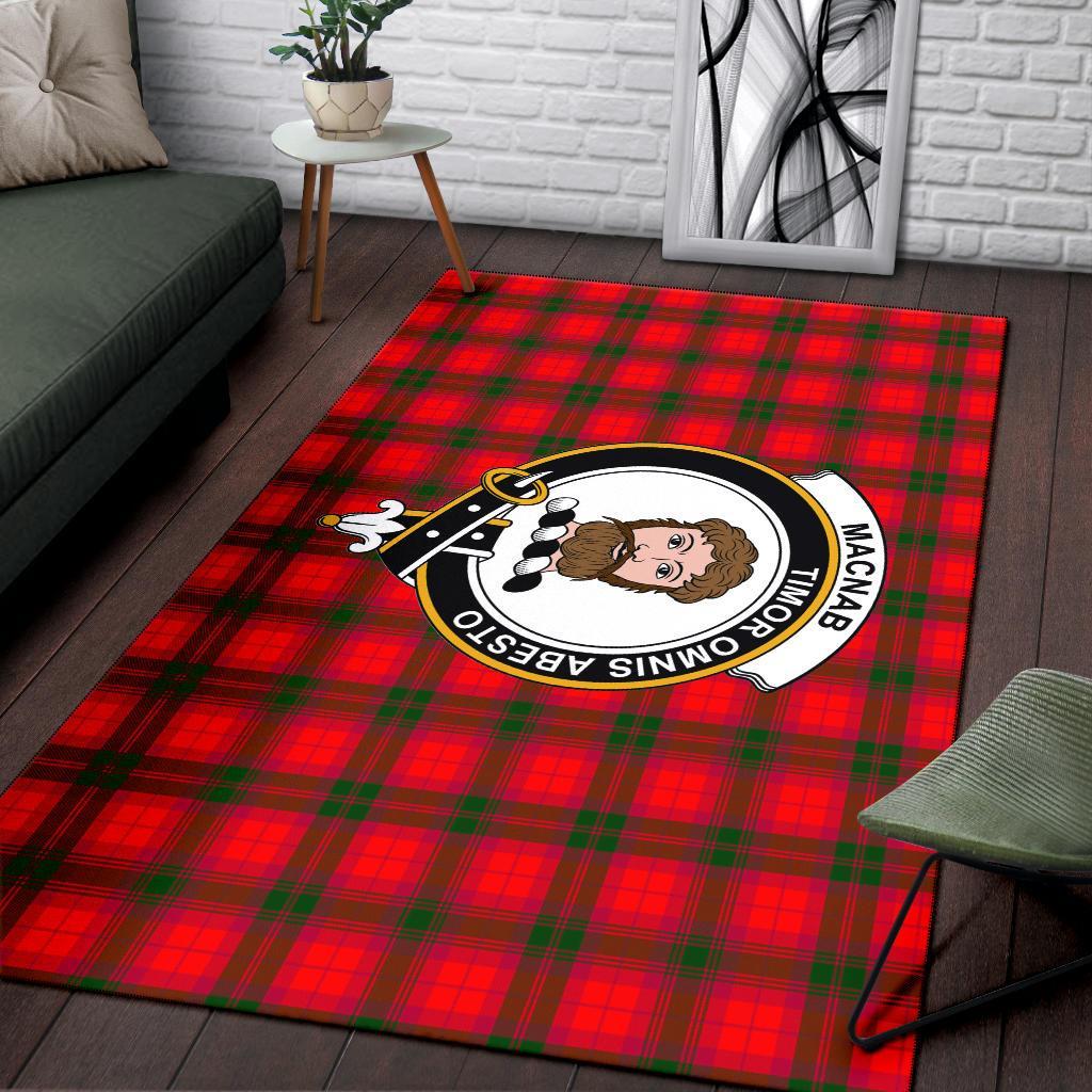 MacNab Tartan Crest Area Rug