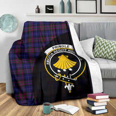 Pride of Scotland Tartan Crest Blanket Wave Style