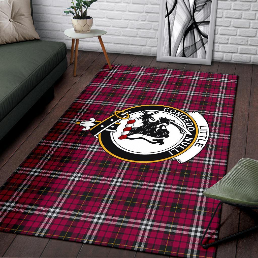 Little Tartan Crest Area Rug