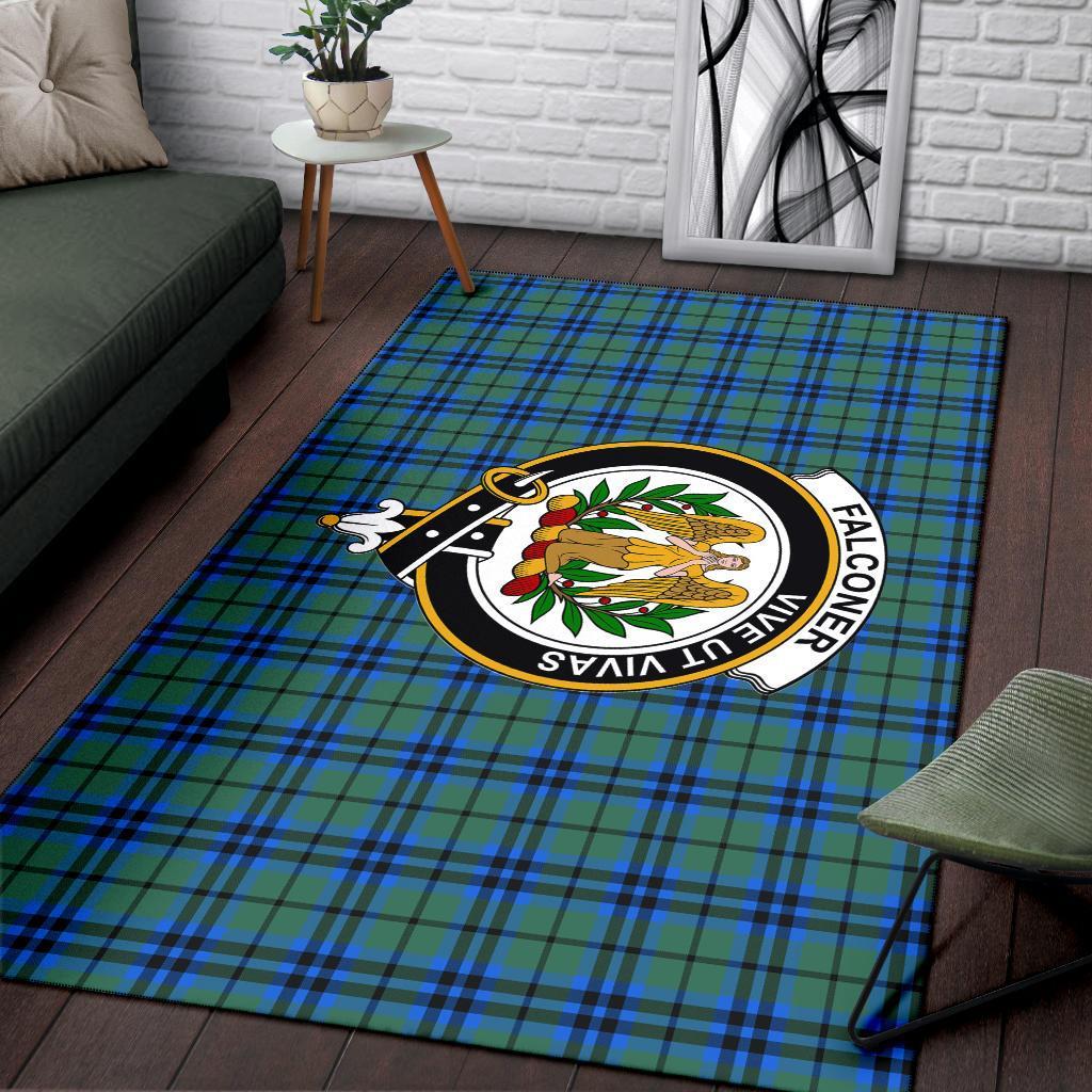 Falconer Tartan Crest Area Rug