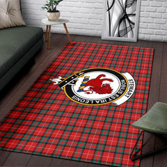 Stewart (Stuart) Of Bute Tartan Crest Area Rug