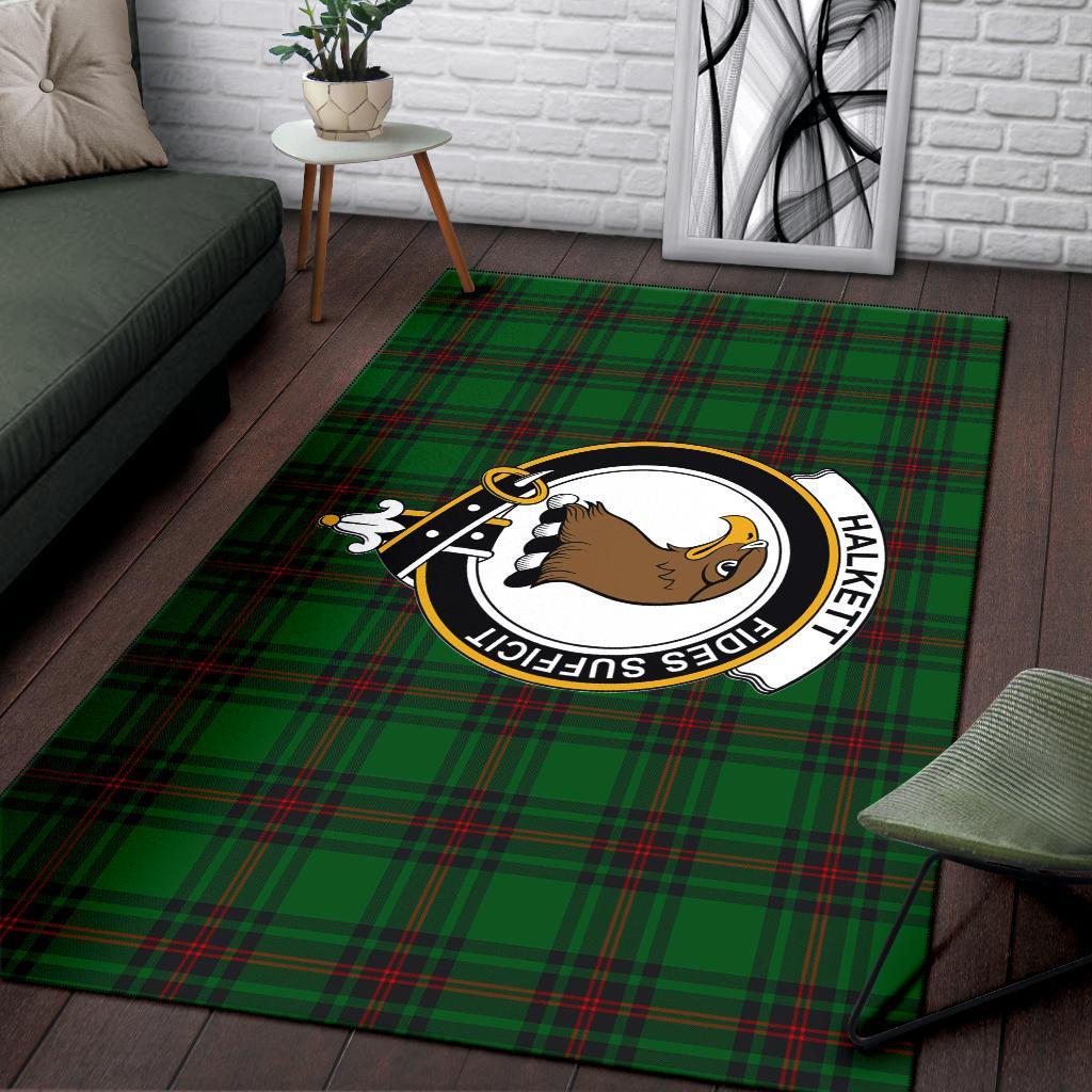 Halkett Tartan Crest Area Rug