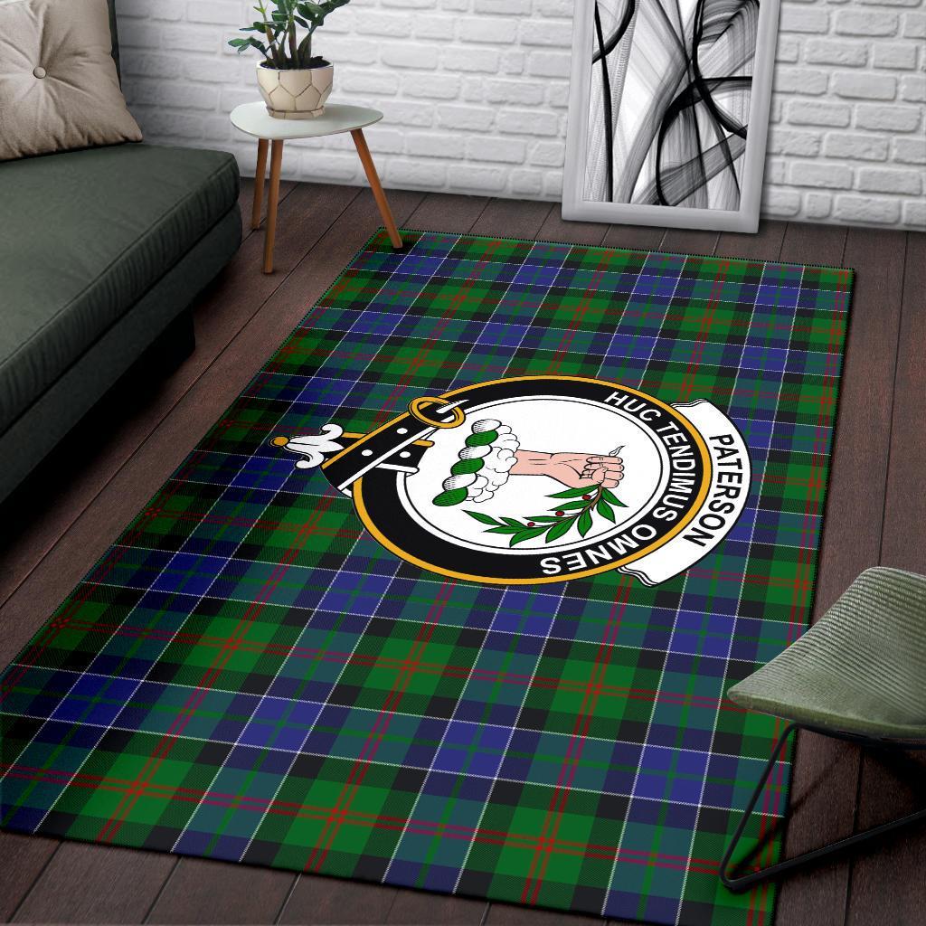 Paterson Tartan Crest Area Rug