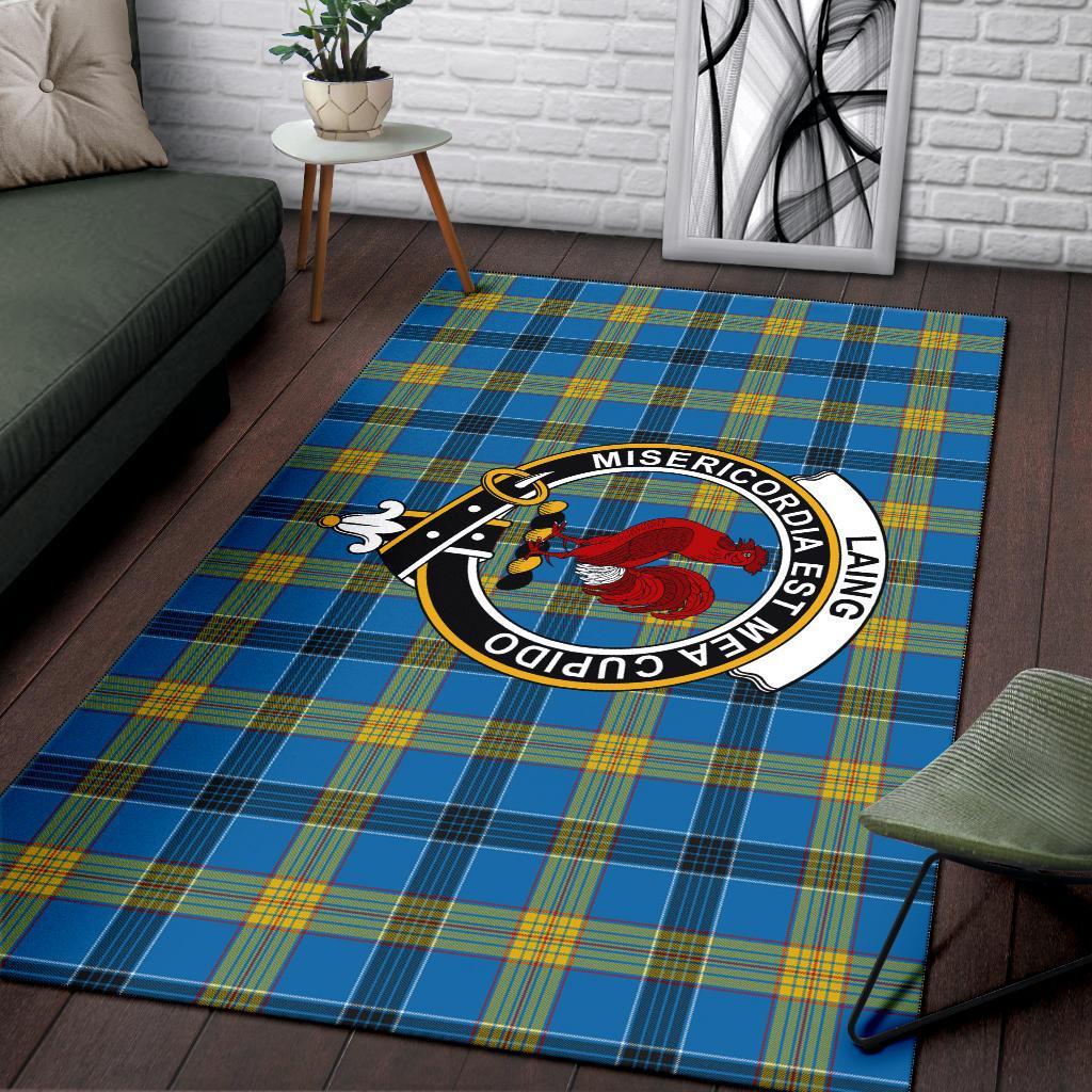 Laing Tartan Crest Area Rug