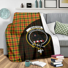 Baxter Tartan Crest Blanket Wave Style