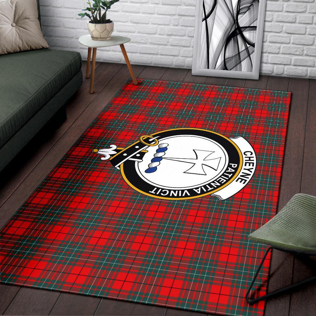 Cheyne Tartan Crest Area Rug