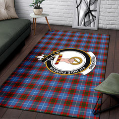 Skirving Tartan Crest Area Rug