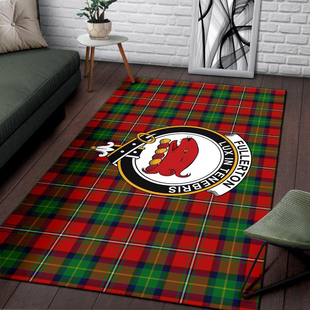 Fullerton Tartan Crest Area Rug