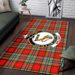 Chattan Tartan Crest Area Rug