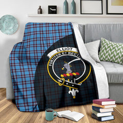 Elliot Ancient Tartan Crest Blanket Wave Style