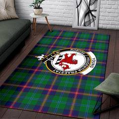 Young Tartan Crest Area Rug